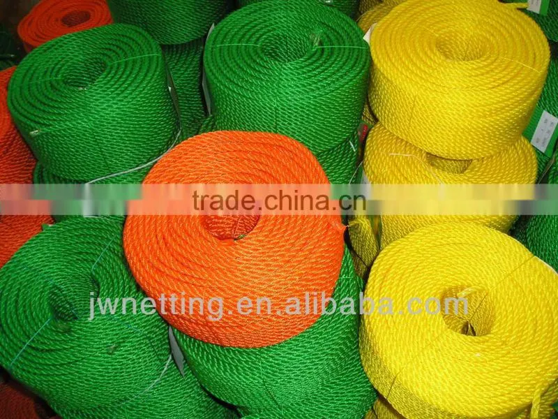 Best Price Strong Various Colored Twisted PE Rope