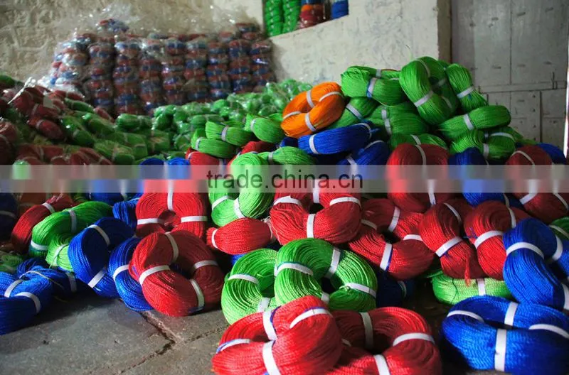 Nylon Fishing Rope Hot Sale Colored Jute Twine for Fishing Net