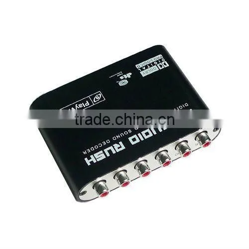 Digital Audio converter 5.1 Channel DTS/AC-3 Digital Surround Sound Audio Decode
