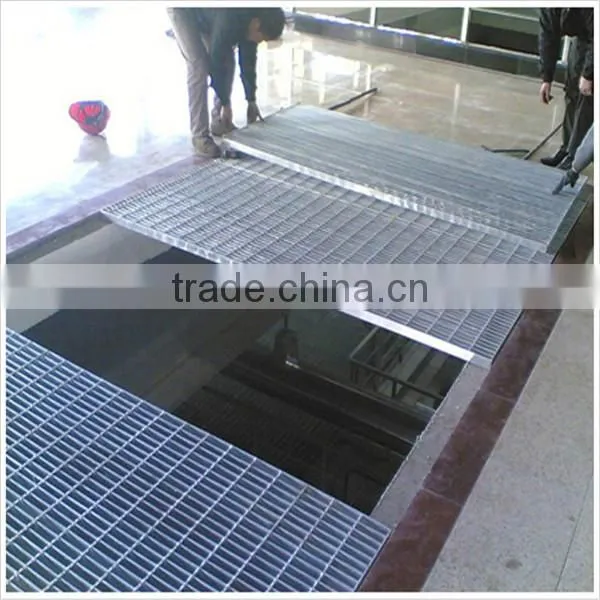 Low carbon Pvc coated Steel grating for construction