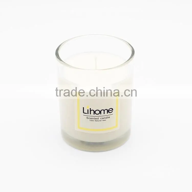 100%customized,Luxury Soy Wax Candle, Scented Soy Wax Candle With Color Packaging Box
