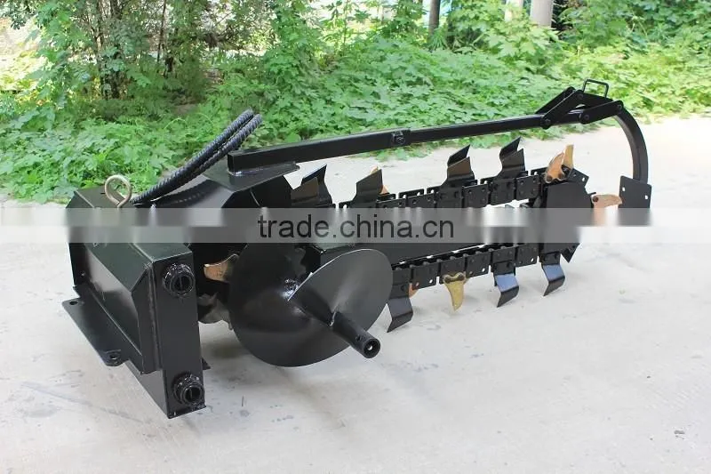 hot brand new HCN 0207 chain trencher machine