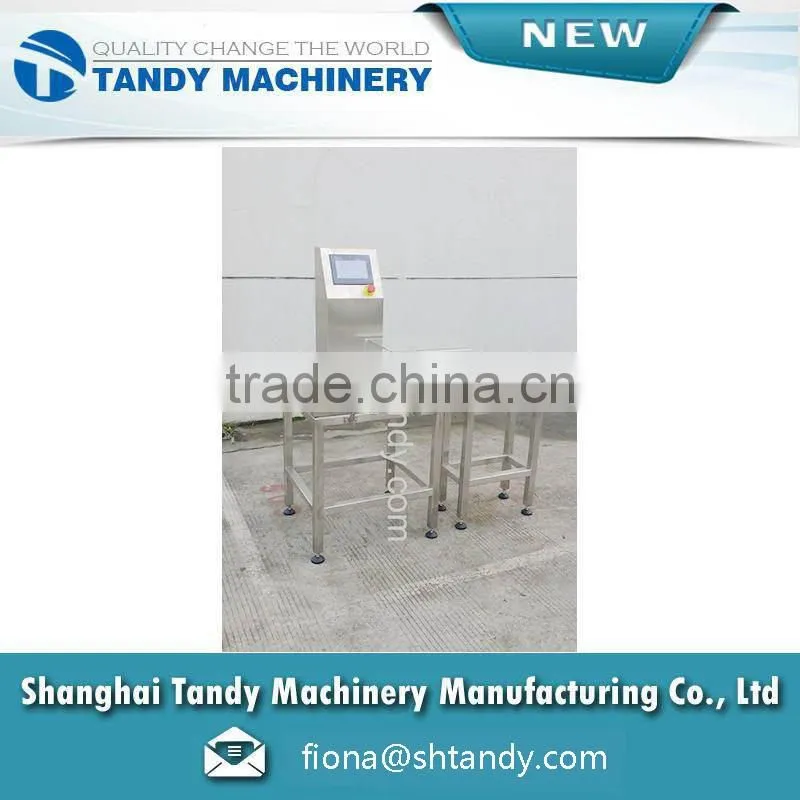 New products useful food conveyor weight checking machine