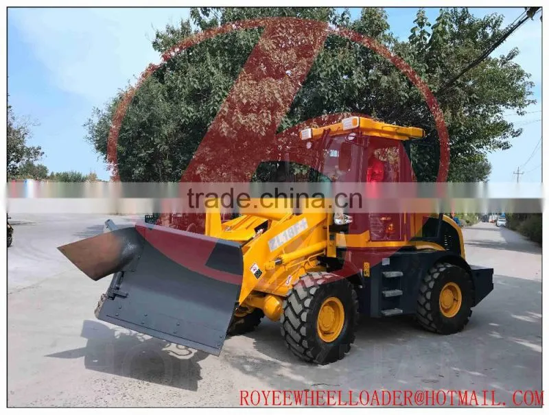 ZL18F Wheel Loader with V Snow Blade