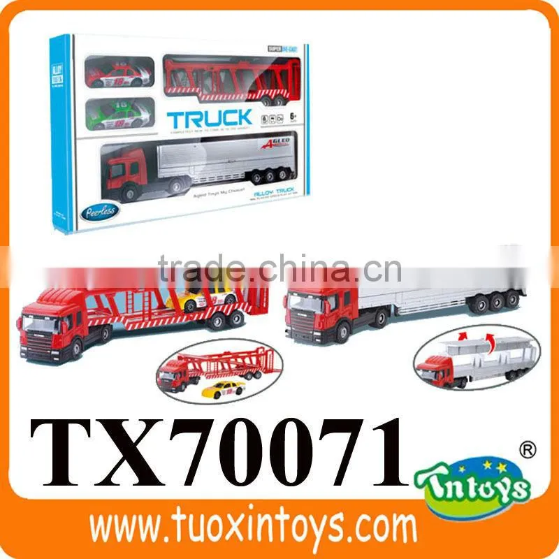 TX70072 die cast container truck model