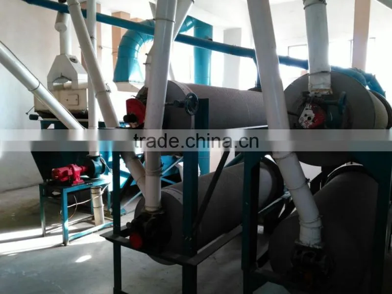 kidney bean millet indented cylinder machine