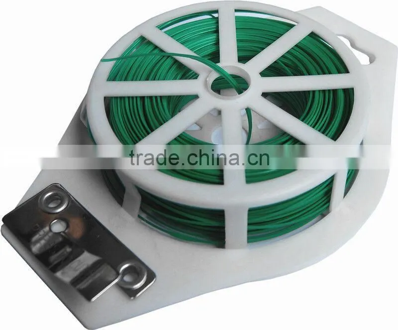 garden plastic tree collar/ metal wire twist ties/ plant ties