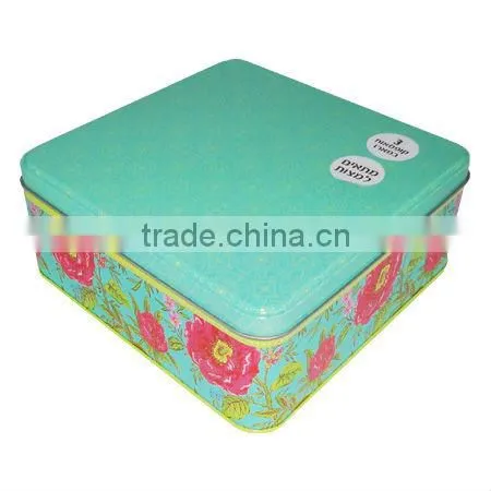wholesale matt biscuit tin box manufacturer