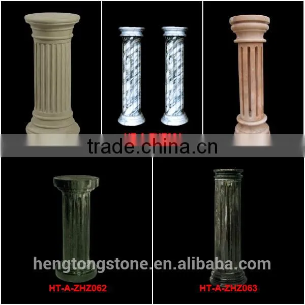 Hand Carved Decorative Marble Column