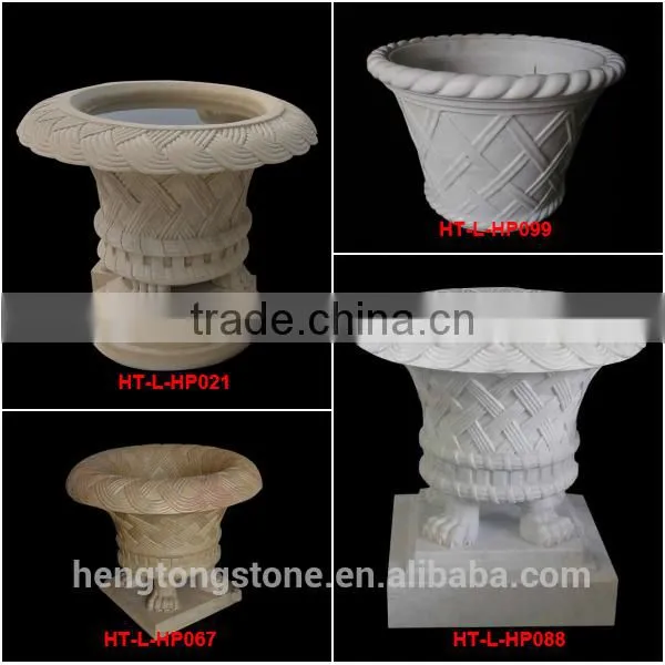 Decorative Garden Stone Flower Pot