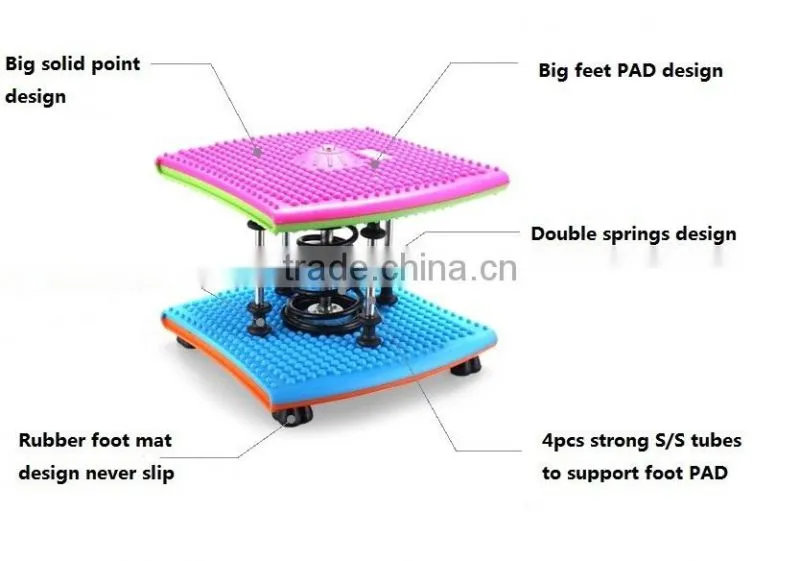 Foot Massage and Waist Figure Twister Trimmer Waist Exercise