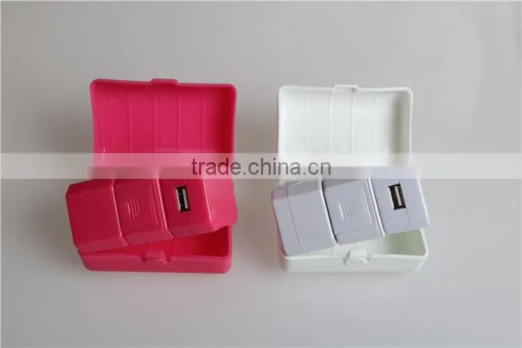 Wontravel 100% OEM USB adapter and unviersal USB travel charger with 3A USB port for hotel gift