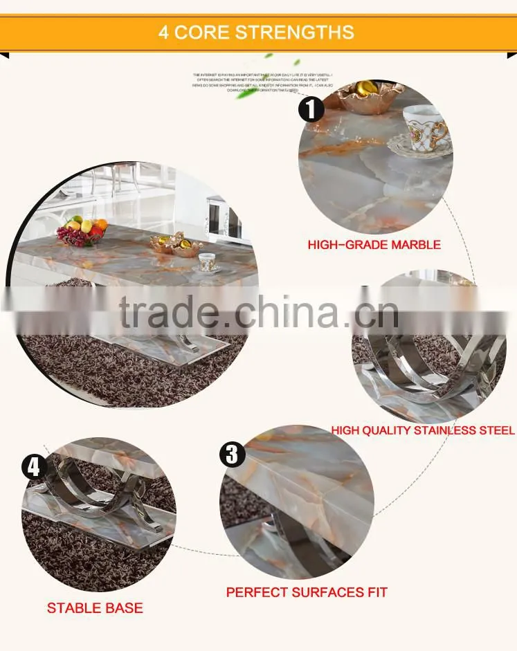 Home Goods Marble Top Coffee Table Bases Only C401