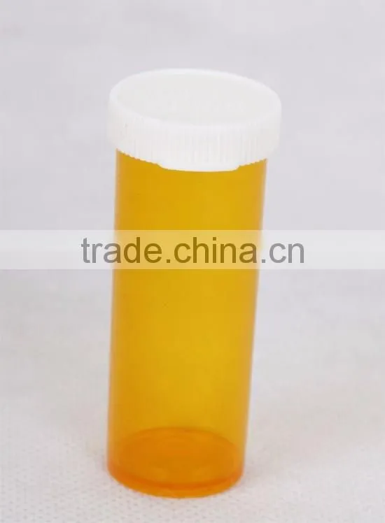 safty pill vial plastic Disposable Pill vials