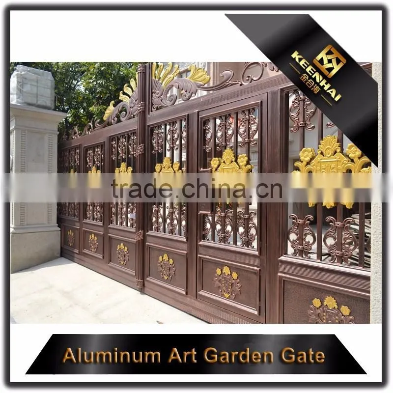Home&Garden Decoration Powder Coated Aluminum Door for Villa Garden