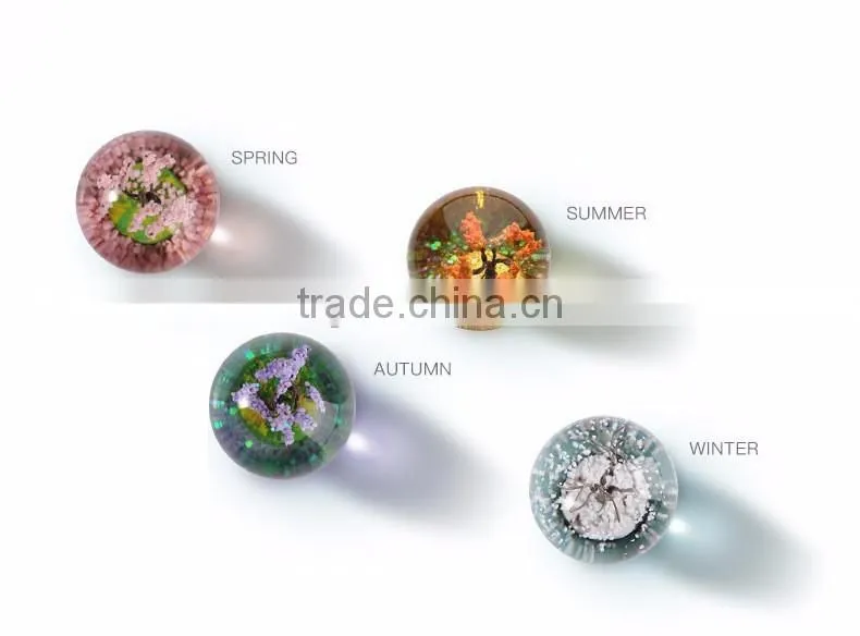 Household Crystal Glass Decoration Ball For Four Season, Best Birthday Gift To Your Girlfriend