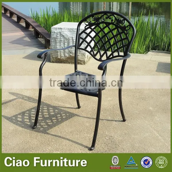 Aluminum patio furniture dining set