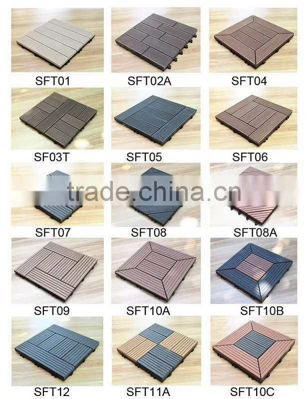 Easy Install Recycled 100% high quality Green Initiative flooring building materials