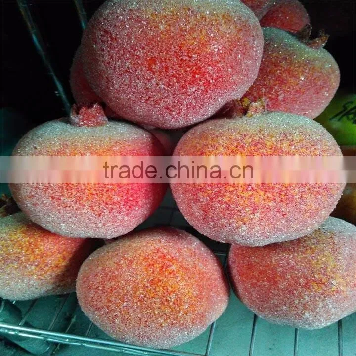 High quality small crafts artificial foam fruits and vegetables for event decor