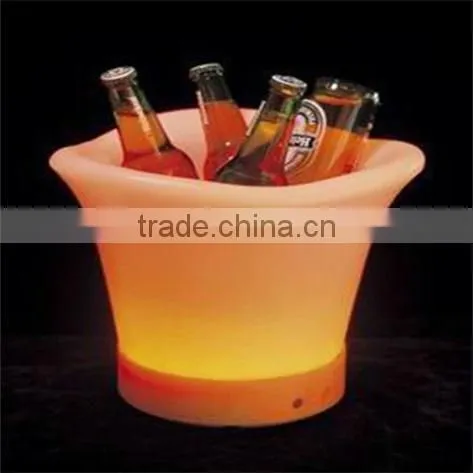 Multi color change led ice bucket