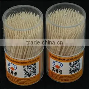 Hot Sale Individually Cello Wrapped Birch Wooden Toothpick