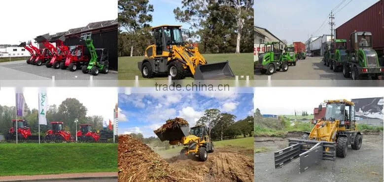 ZL15F tractor loader attachments log loader and pallet fork loader