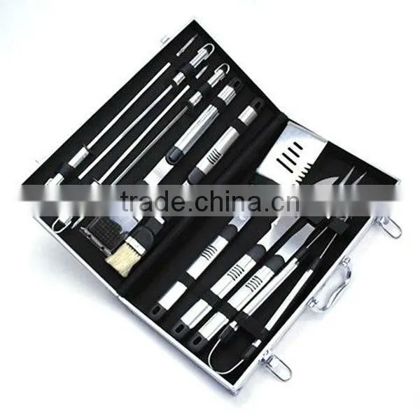 BQ-0033 / 7 pcs stainless steel bbq tool sets