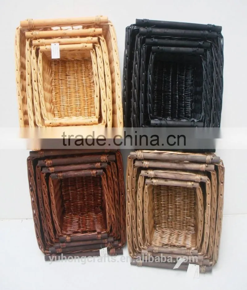 handmade traditional willow basket