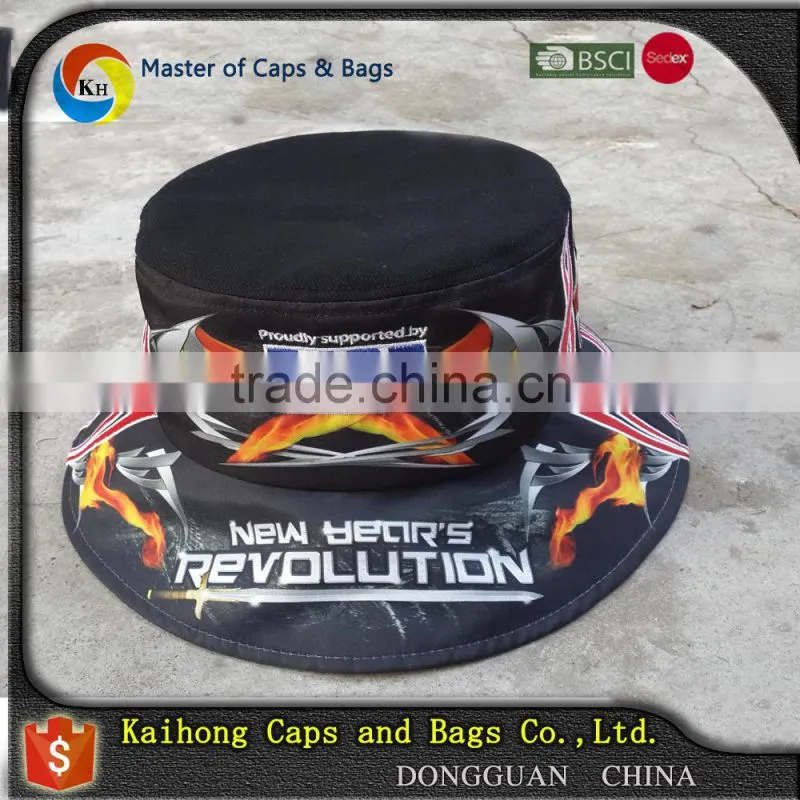 fashion full sublimation bucket hat