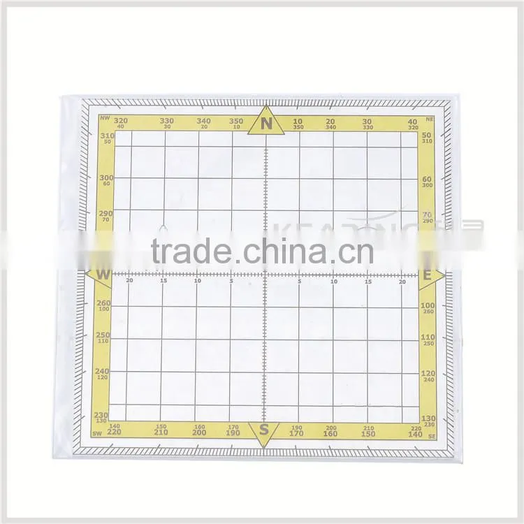 Shanghai kearing brand plastic square ruler for flight industry # KPP-6