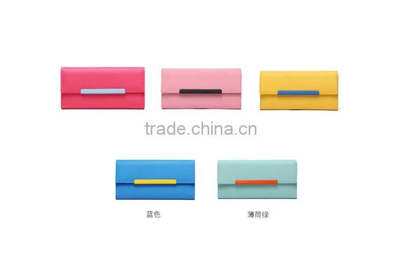 2016 new arrival leather wallet genuine leather wallet