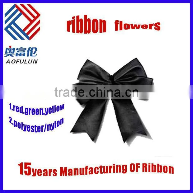 Factory supplier polyester satin ribbon for kids hair bows