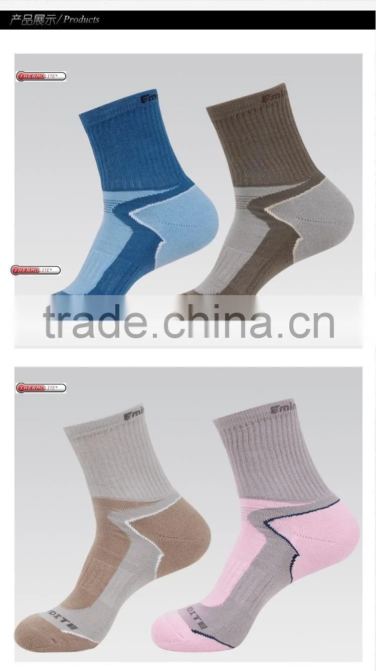 Thermolite hiking moisture management functional sport socks