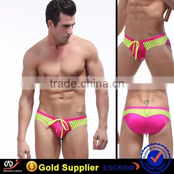 WJ man fashion design sex picture of swimwear for man underwear