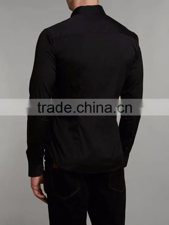 mens blank shirt hight quality shirt custom logo shirt