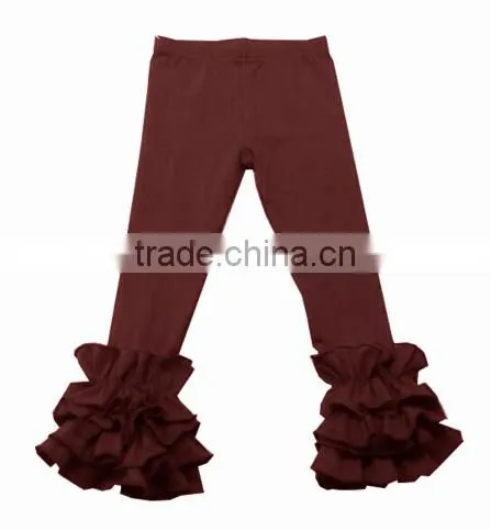 2016 boyi floral pattern icing pants baby girls legging pants kids girls clothing whosale
