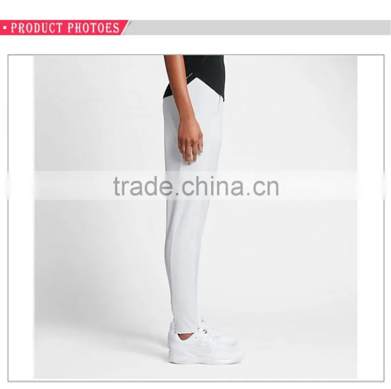 Latest design nylon spandex women's tennis pants jogger pants