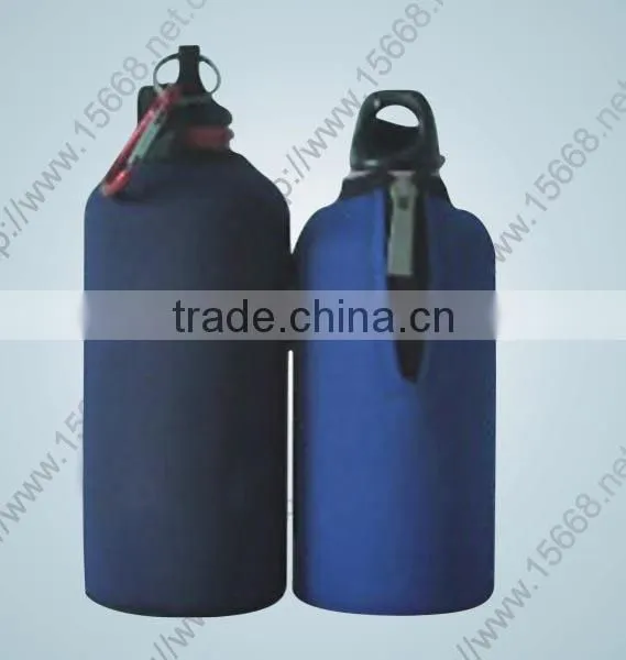 GR-B0161 good quality neoprene water bottle cover with zipper