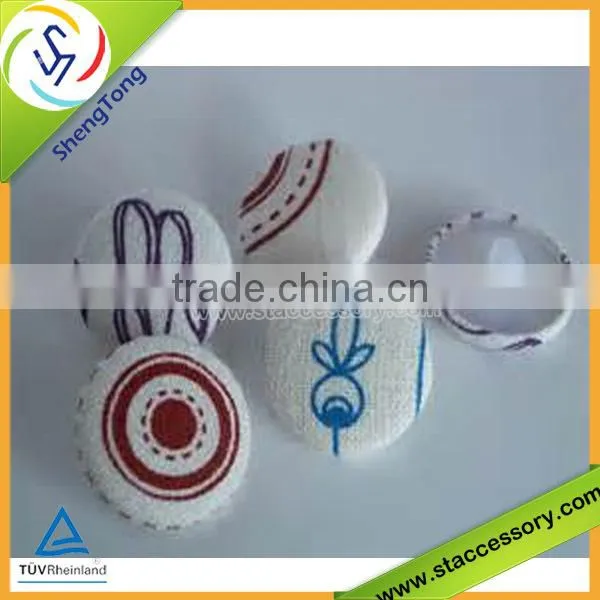 new design wholesale fabric covered button