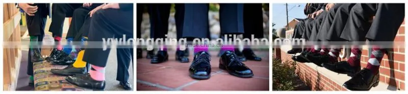 Wholesale diamond combed cotton mens socks