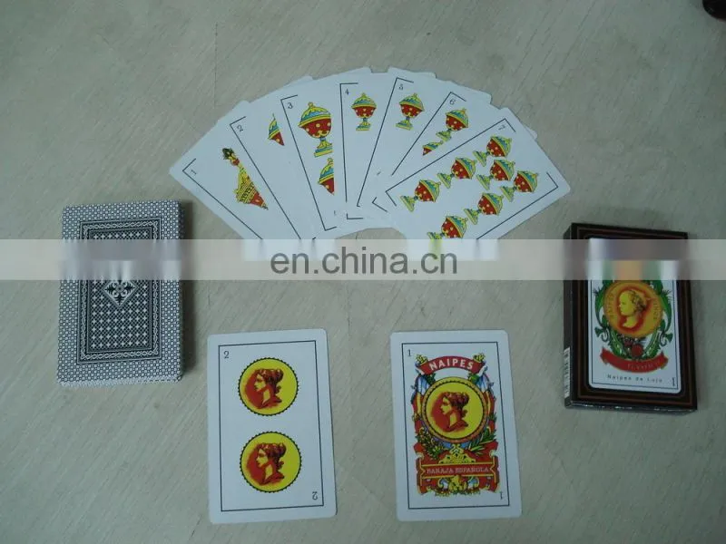Hot sale Spanish playing cards