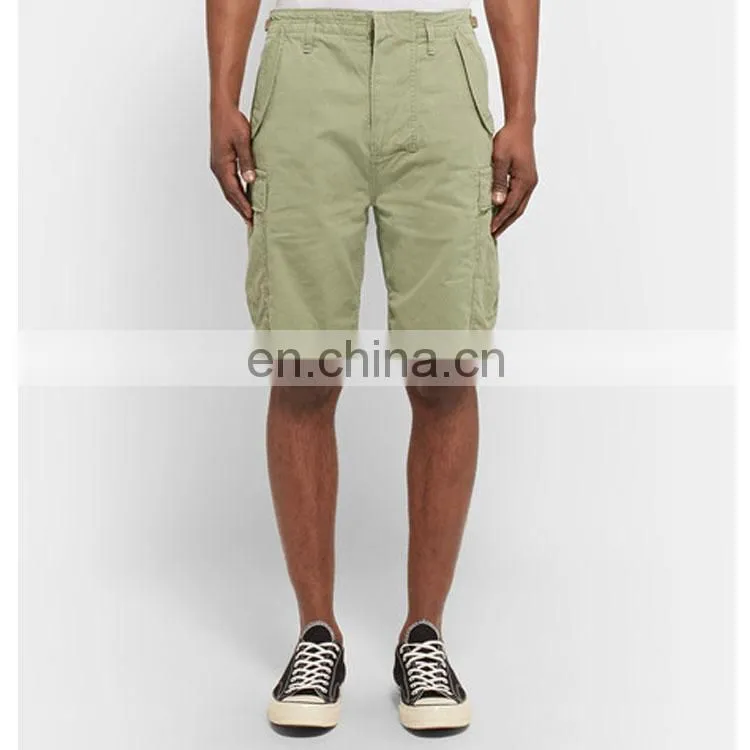 Summer Fashion OEM Shorts Plain Wholesale Trooper Cotton-Ripstop Shorts Men