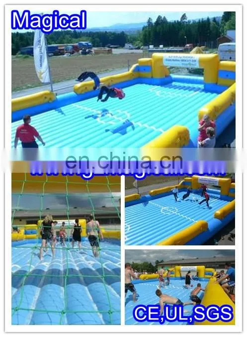 popular sport game inflatable jumping football field