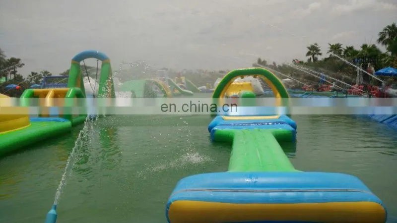 PVC inflatable waterpark inflatable used aqua park equipment
