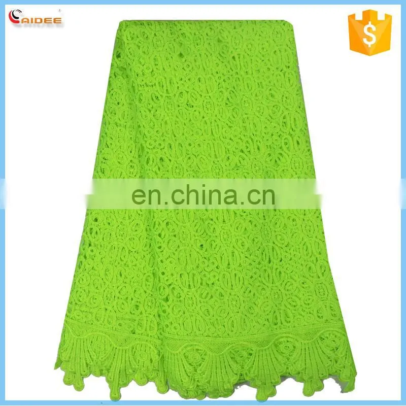 Newest high quality white guipure Lace Fabric for Clothing S15100560