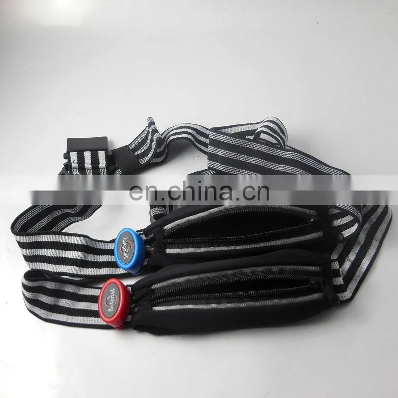 Best selling sports glow belt waistband LED mobile phone bags lighting led phone cases gift bag