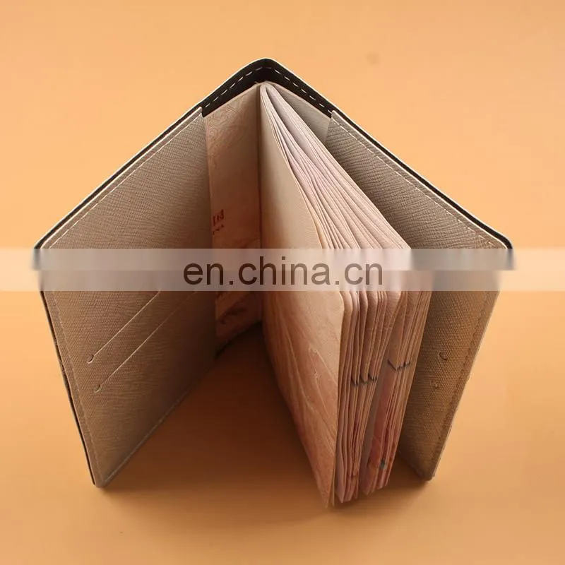 Unique Design PU Passport Holder with Card Holder in Promotion