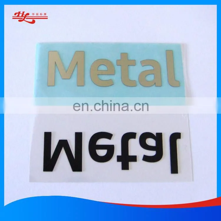 Custom made self-adhesive PET sticker with glossy surface