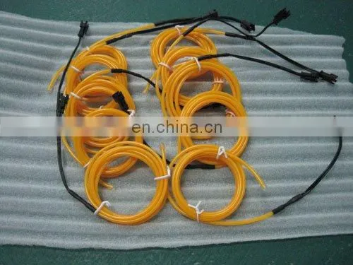 2016 Hot Sale Flexible Atmosphere Light Electroluminescent Neon Glowing EL Chasing Wire