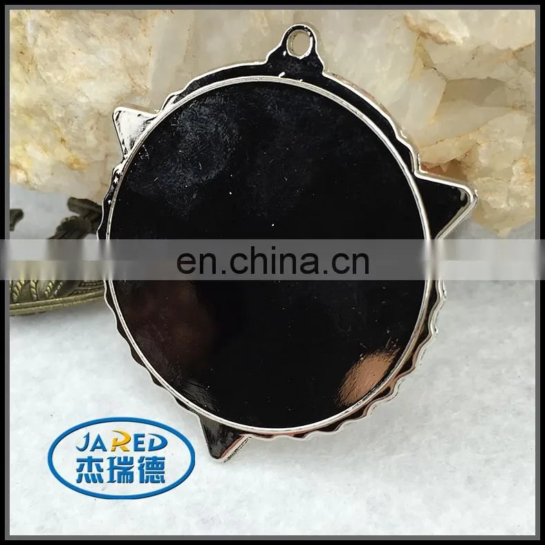 Cheap Silver Metal Crafts Zinc Alloy Medal for Gift Items